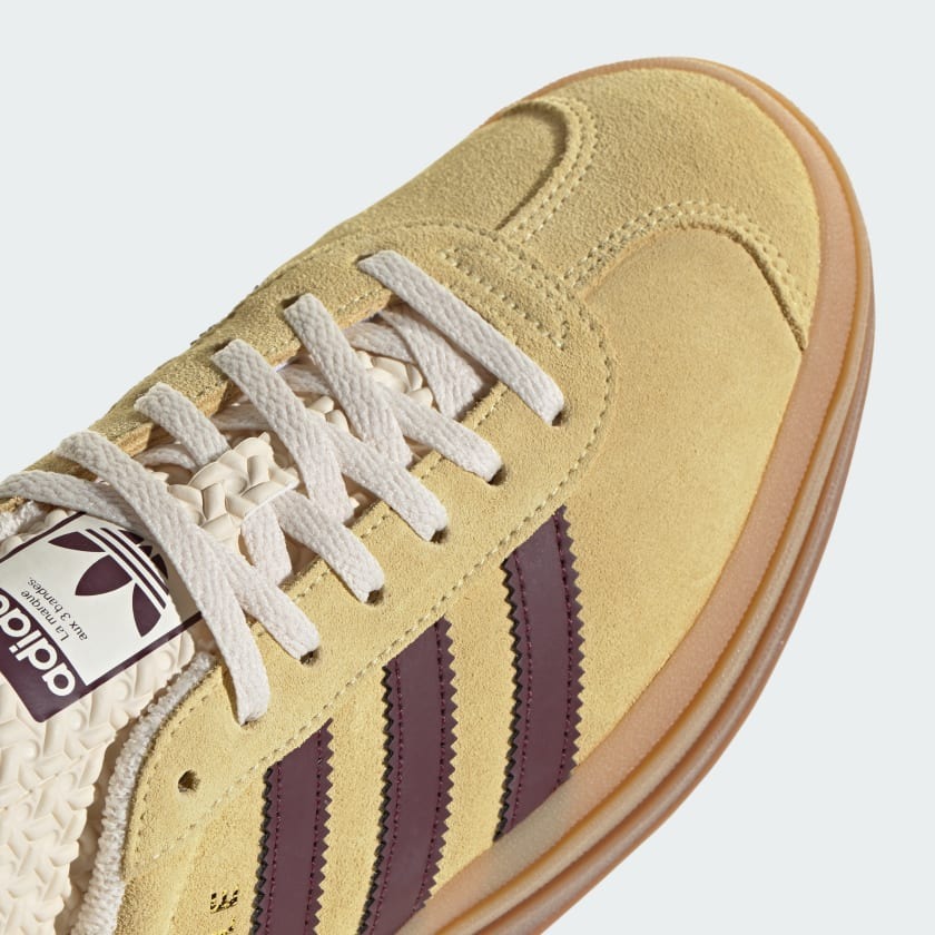 adidas gazelle silver green womens adidas Gazelle Bold Almost Yellow