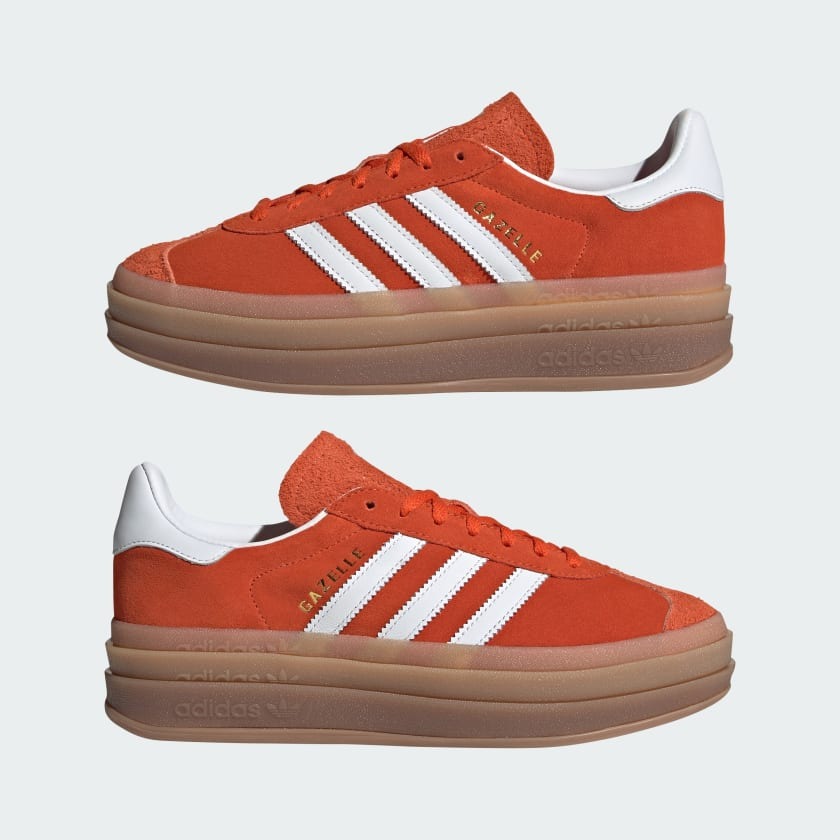 Womens adidas Originals Gazelle Bold Collegiate Orange IG8672 | More  Sneakers