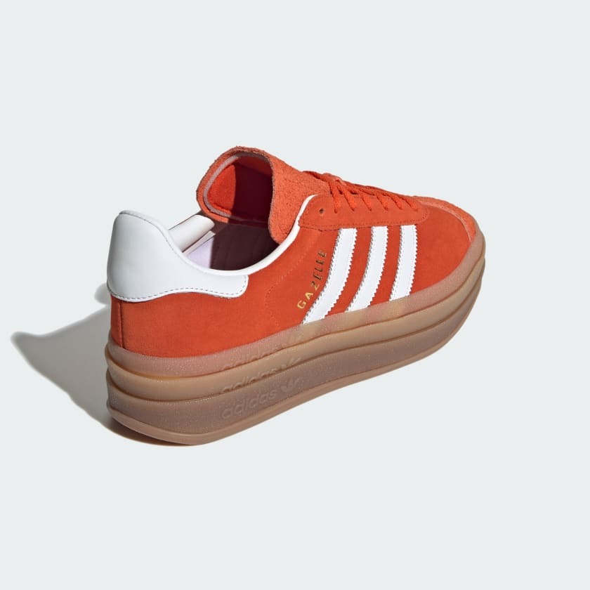adidas gazelle silver green womens Shop Orange Womens Gazelle Bold Lace Up Sneakers  Shoebacca