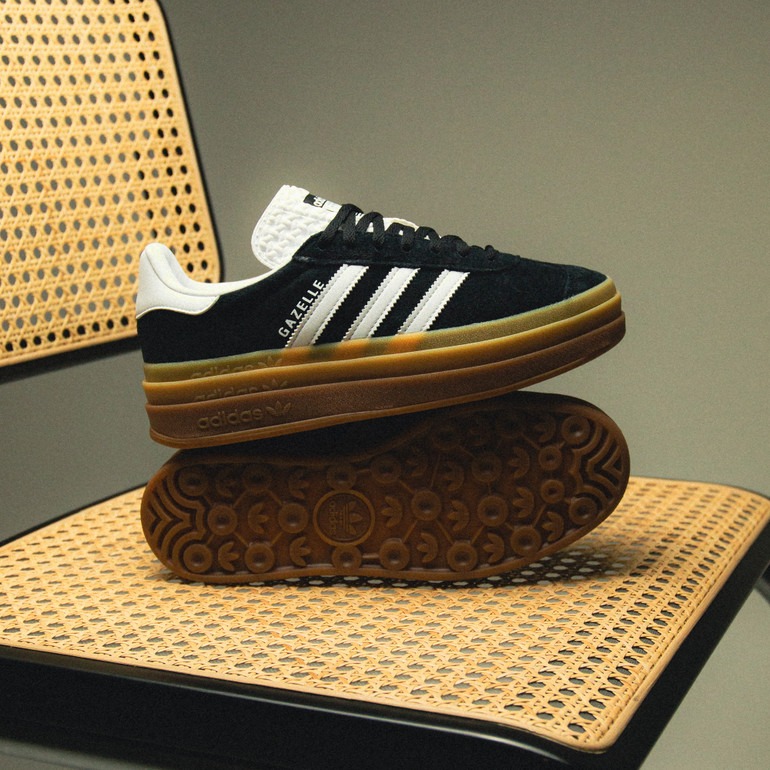 adidas gazelle silver green womens adidas Gazelle Bold Wonder Quartz Black Gum