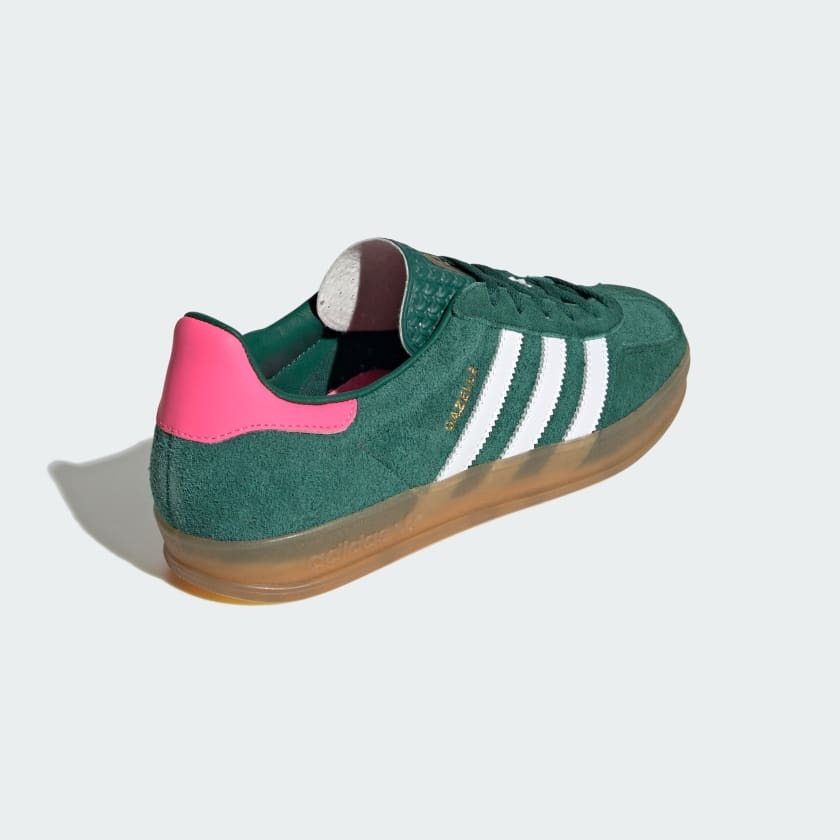 Gazelle Adidas Adidas Originals I-5923 Dames Sneaker (groen) Womens Adidas  Originals Gazelle Indoor Collegiate Green