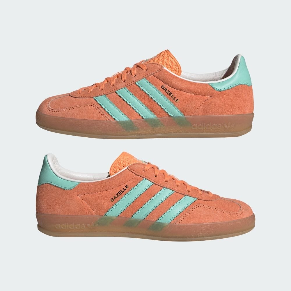 adidas gazelle silver green womens Men's adidas Originals Gazelle Shoes Orange main image 0