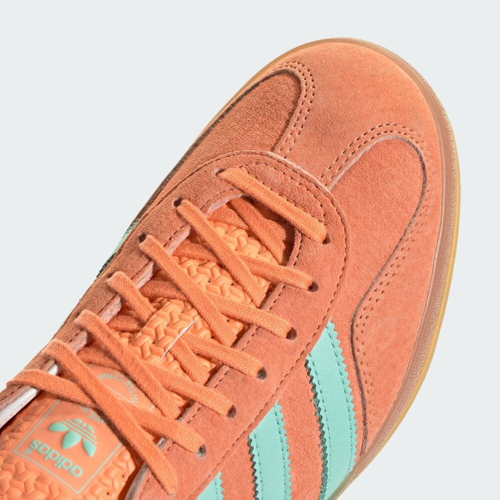 Womens adidas Originals Gazelle Indoor Easy Orange Clear Mint