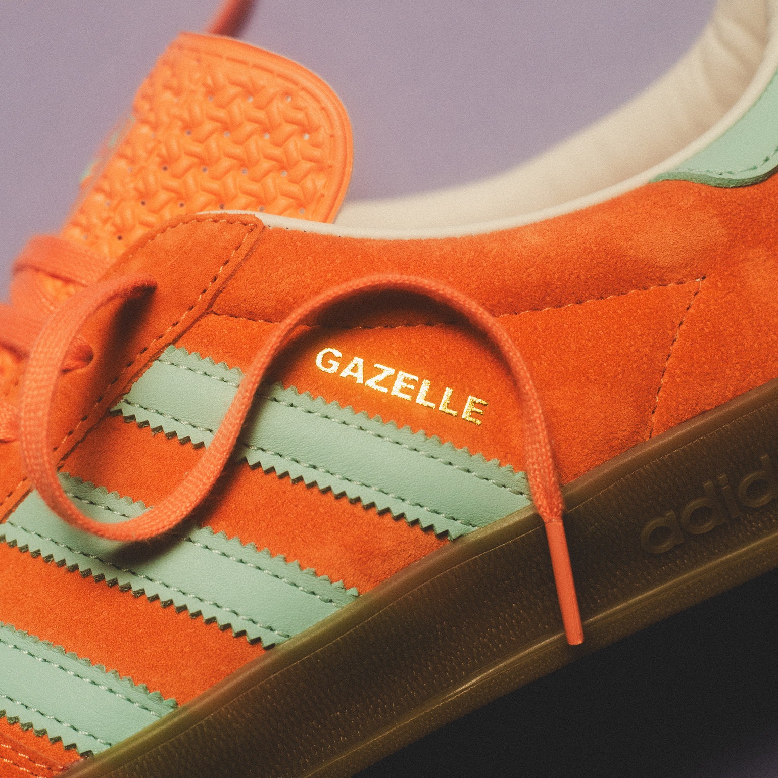 Womens adidas Originals Gazelle Indoor Easy Orange Clear