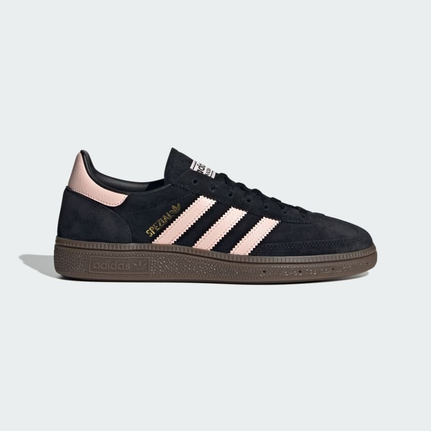 Womens adidas Originals Handball Spezial Core Black Icey Pink