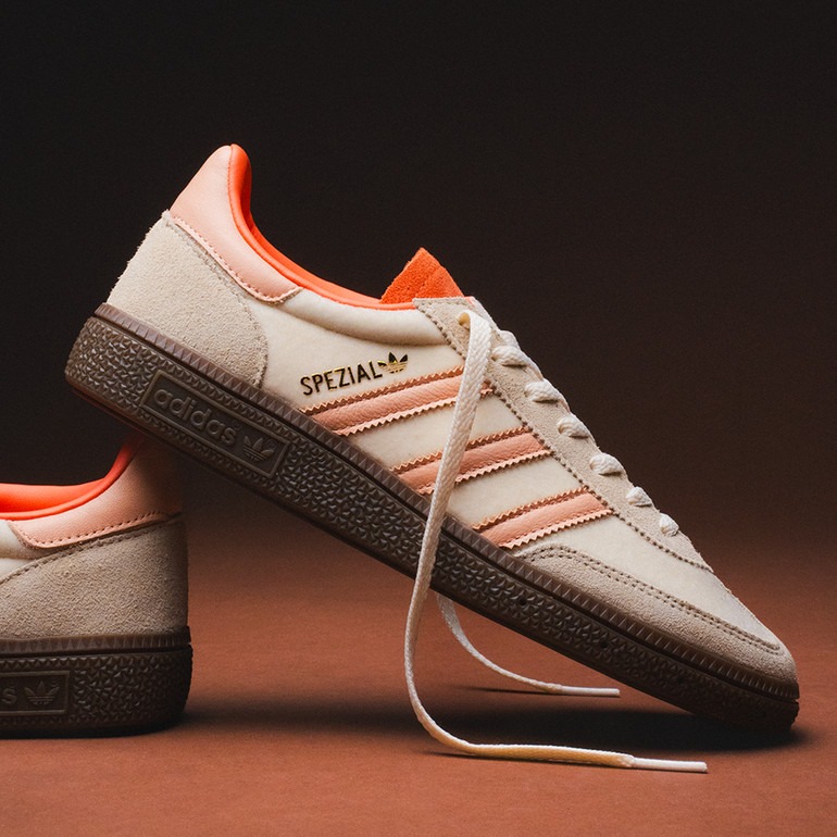 ◆adidas◆ Handball Special Cream White Coral JI2649 Shop adidas Handball Spezial JI2649 beige | SNIPES USA