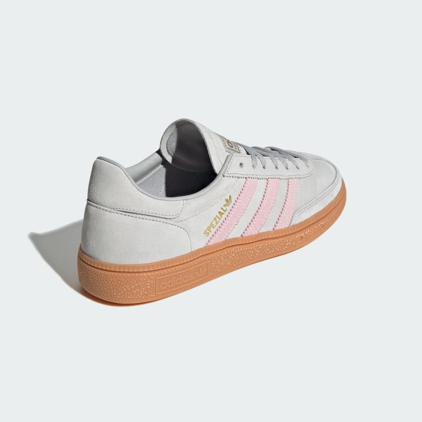 adidas gazelle silver green womens adidas Handball Spezial Core Black Clear Pink Gum (W)