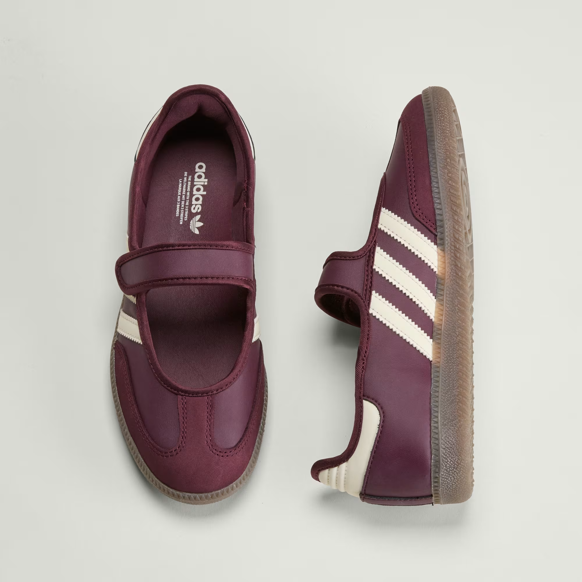 adidas gazelle silver green womens ADIDAS ORIGINALS Samba OG Sneakers in Beige and Burgundy for Men and W –  Pavidas main image 0