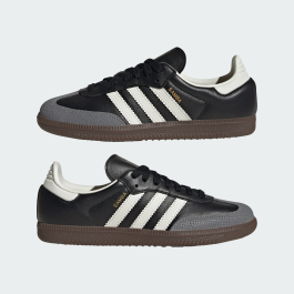 Womens adidas Originals Samba OG Black Snakeskin Toe JR8165 | More Sneakers