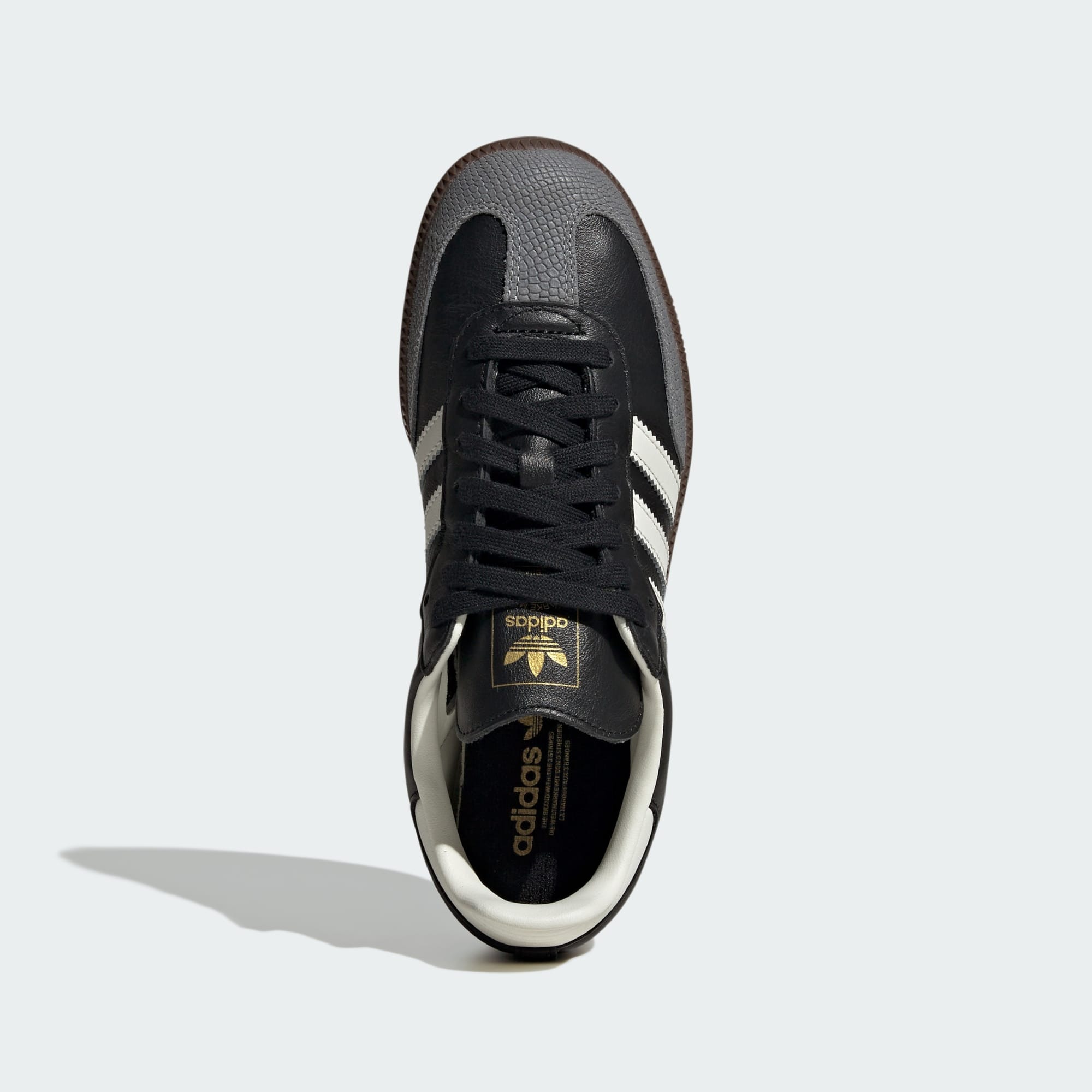 Womens adidas Originals Samba OG Black Snakeskin Toe JR8165 | More Sneakers