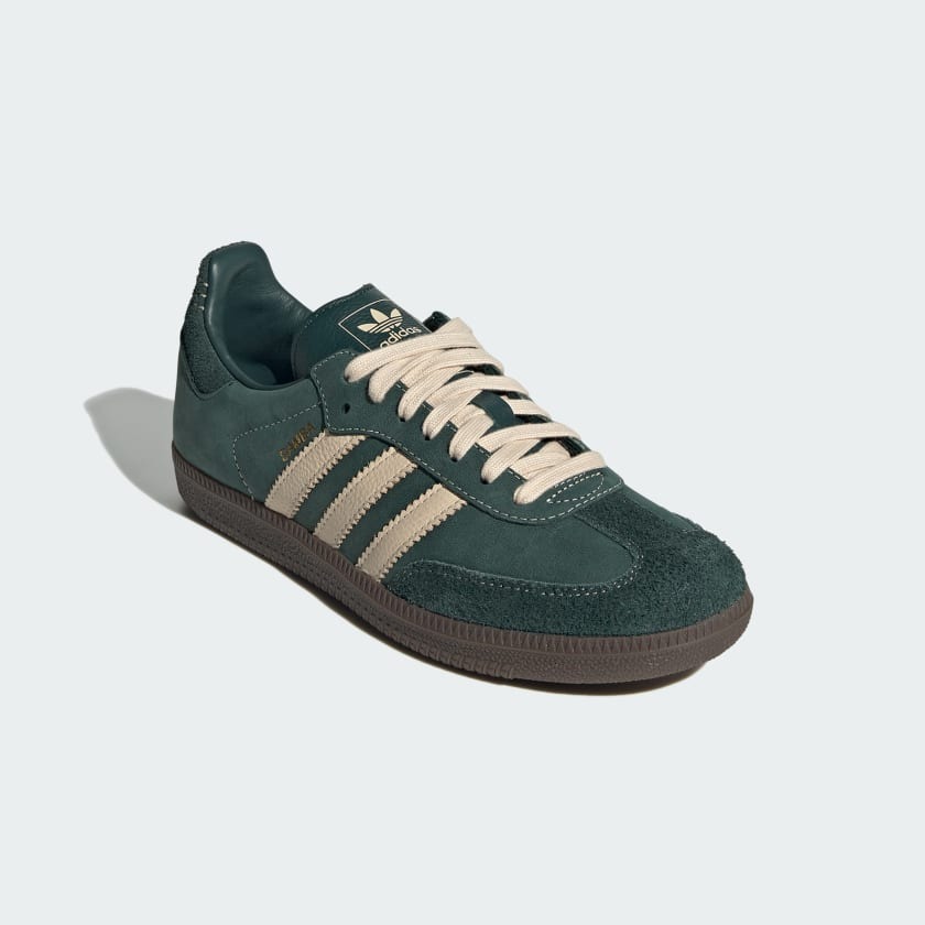 Womens adidas Originals Samba OG Mineral Green Crystal Sand IG1986 | More  Sneakers