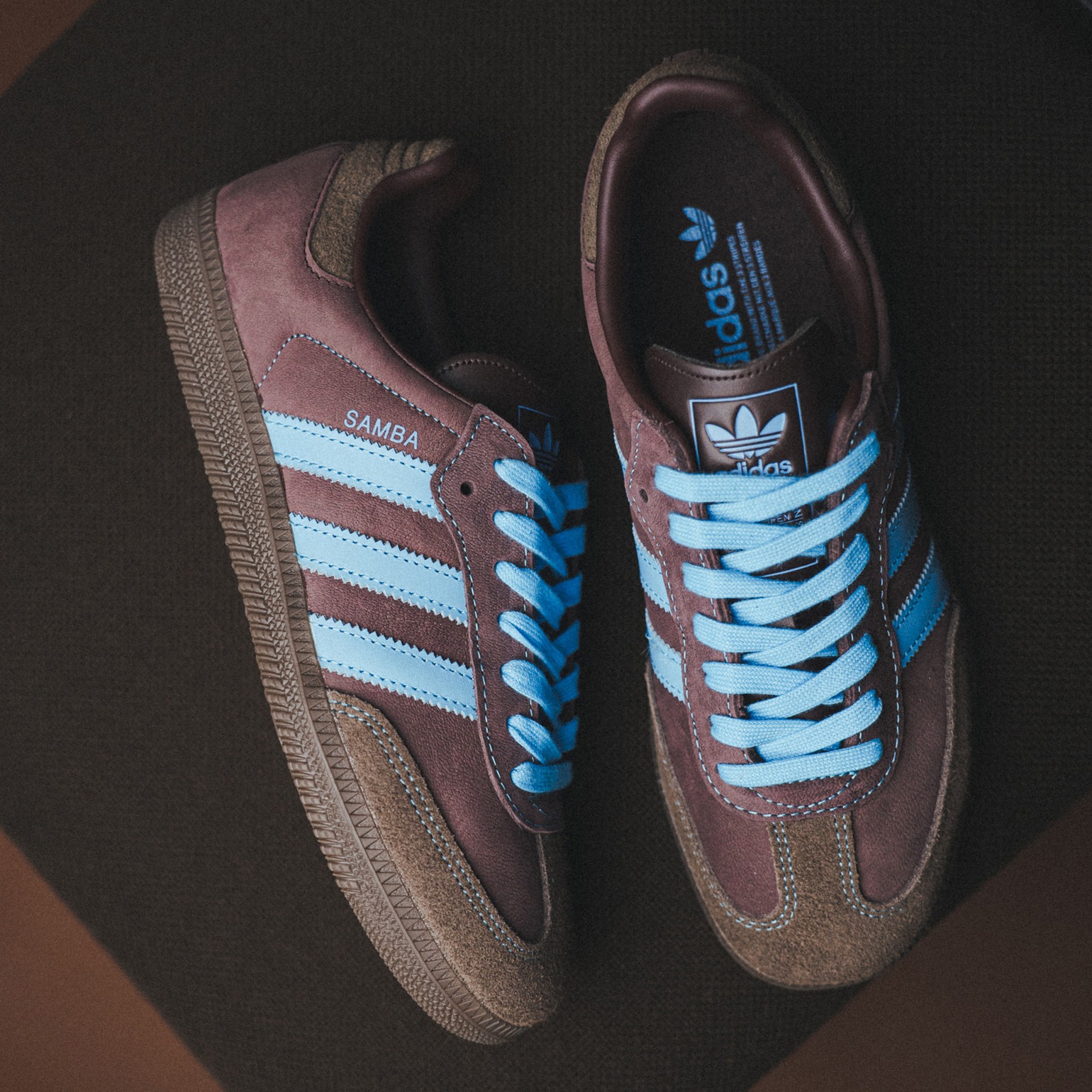 ☆大人気☆adidas Originals Samba OG Shadow Brown Sky Rush adidas Samba OG Shadow Brown Sky Rush (Women's) - JI2733 - US