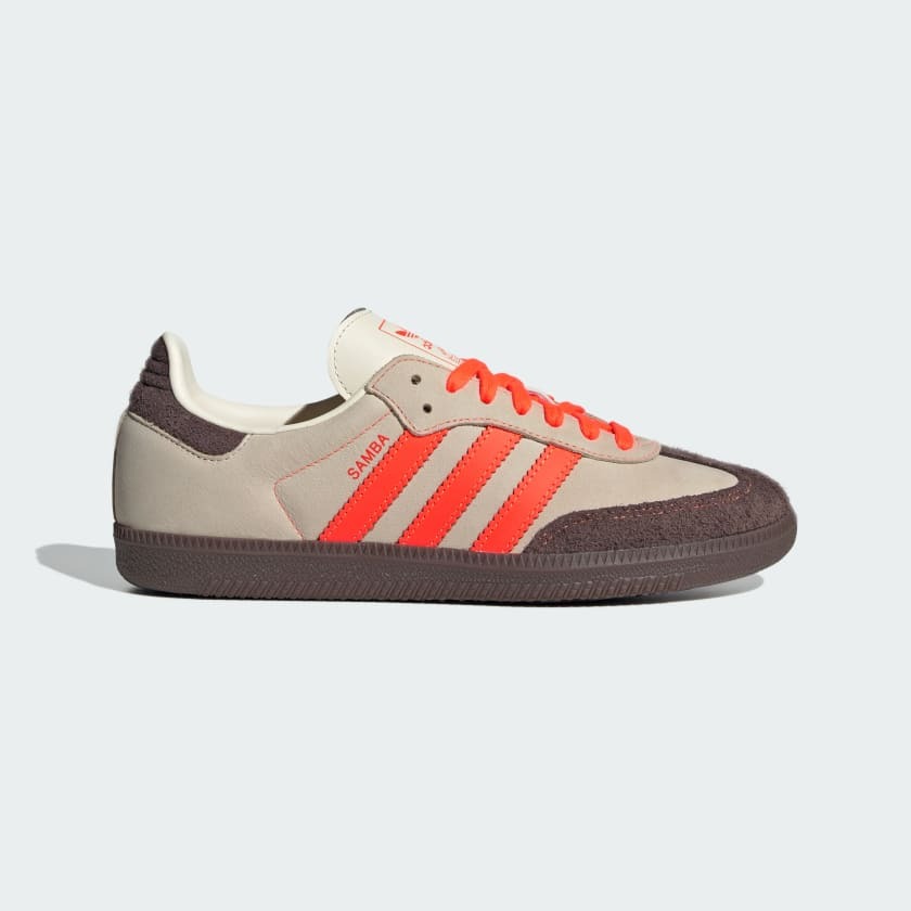 Womens adidas Originals Samba OG Solar Orange Cream JI2732