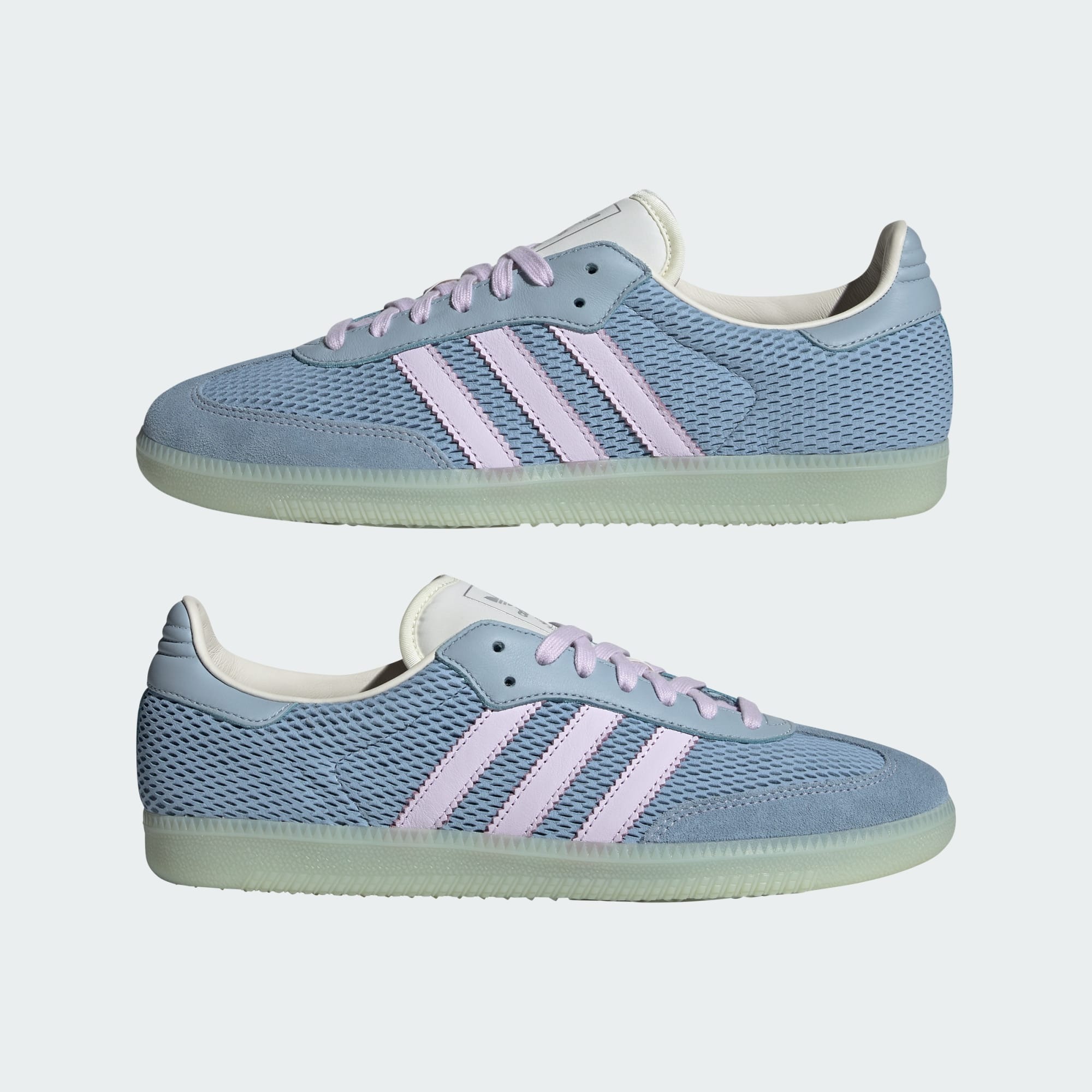 adidas gazelle silver green womens SAMBA OG TACTILE BLUE/ICE LAVENDER  NRML
