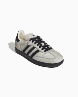 Womens adidas Originals Samba OG Wonder White Black Pony