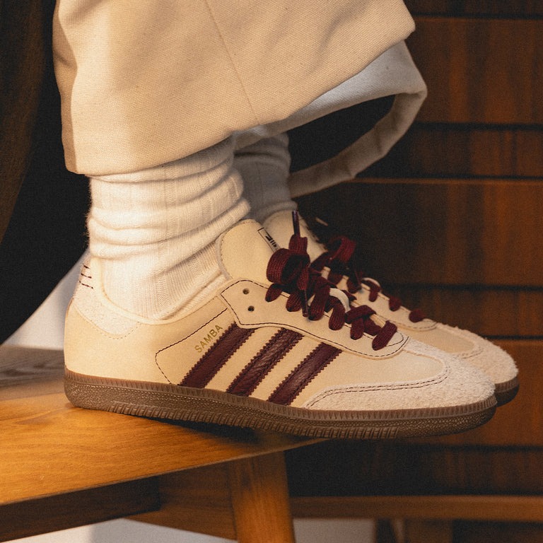 adidas Originals SAMBA OG（W） / IG1987 IG1987 adidas Originals WMNS Samba OG Wonder White Maroon