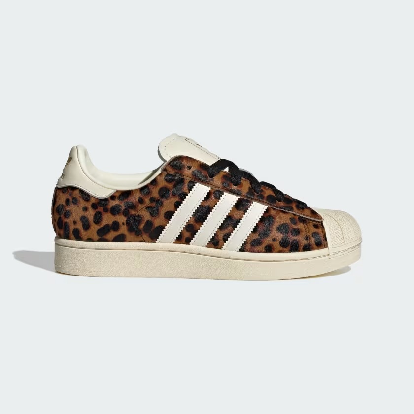 レア 極美品　C.S.E. SUPER NAUT Adidas Superstar II “Cream White Leopard” - Style Code