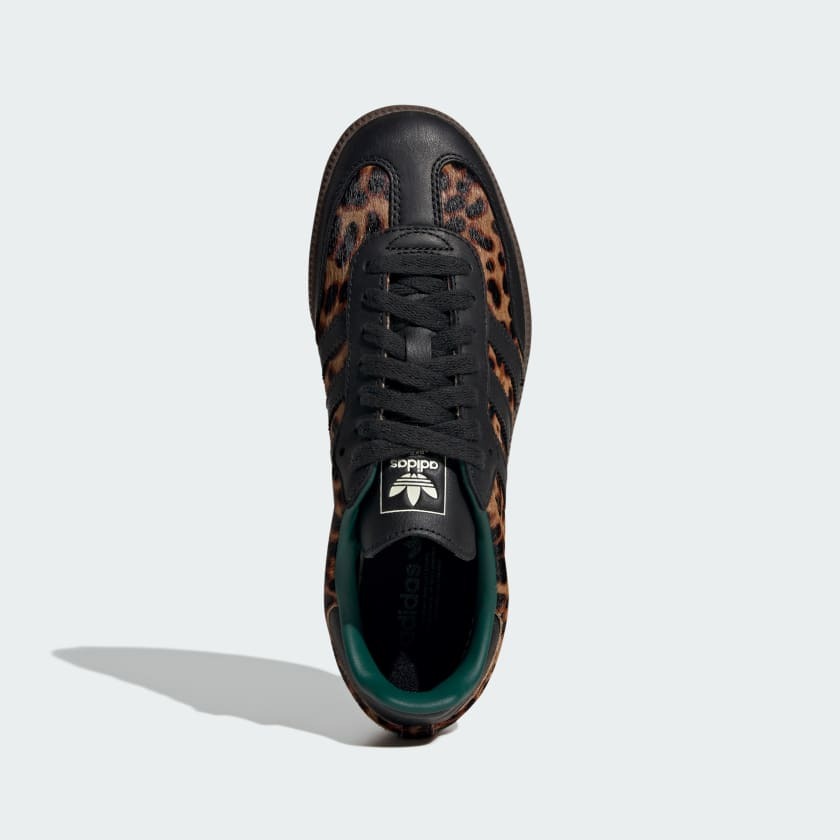 【adidas】Sanba OG BLACK GREEN LEOPARD The adidas Samba 