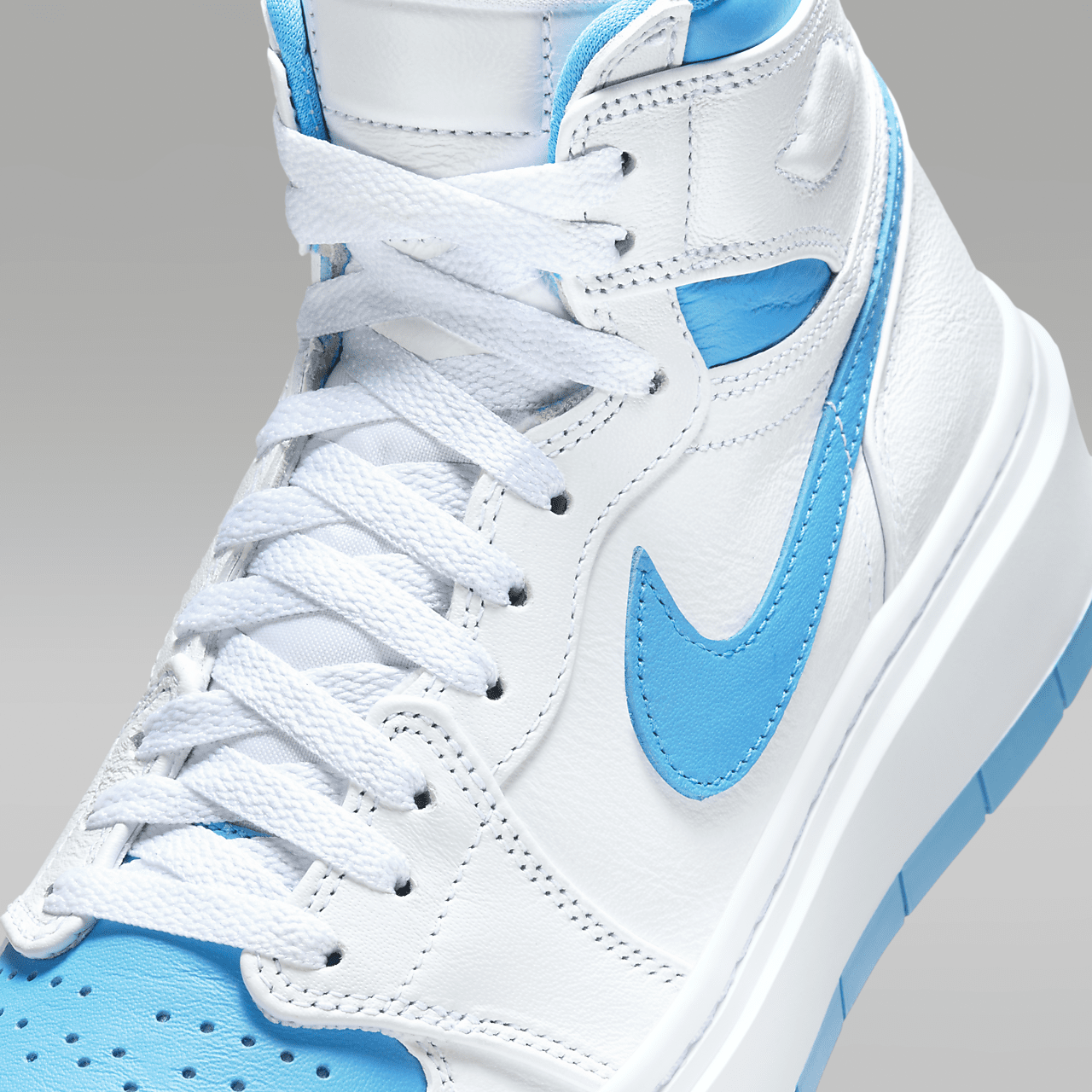 white powder blue jordan 1
