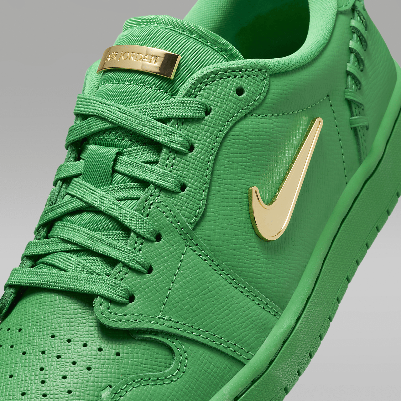 Womens Air Jordan 1 Low Method of Make Lucky Green FN5032