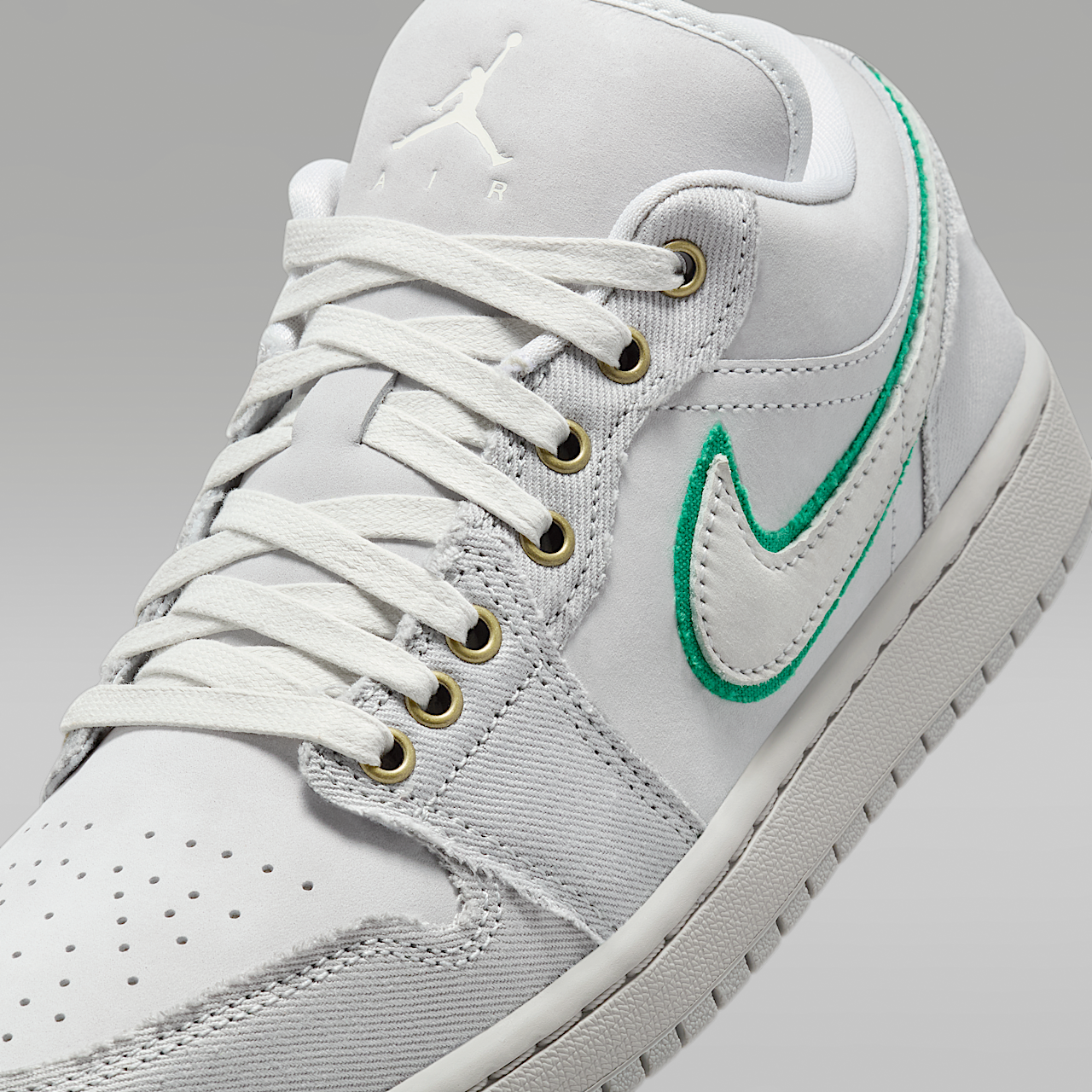 Womens Air Jordan 1 Low SE Distressed Light Smoke Grey IH3369-077