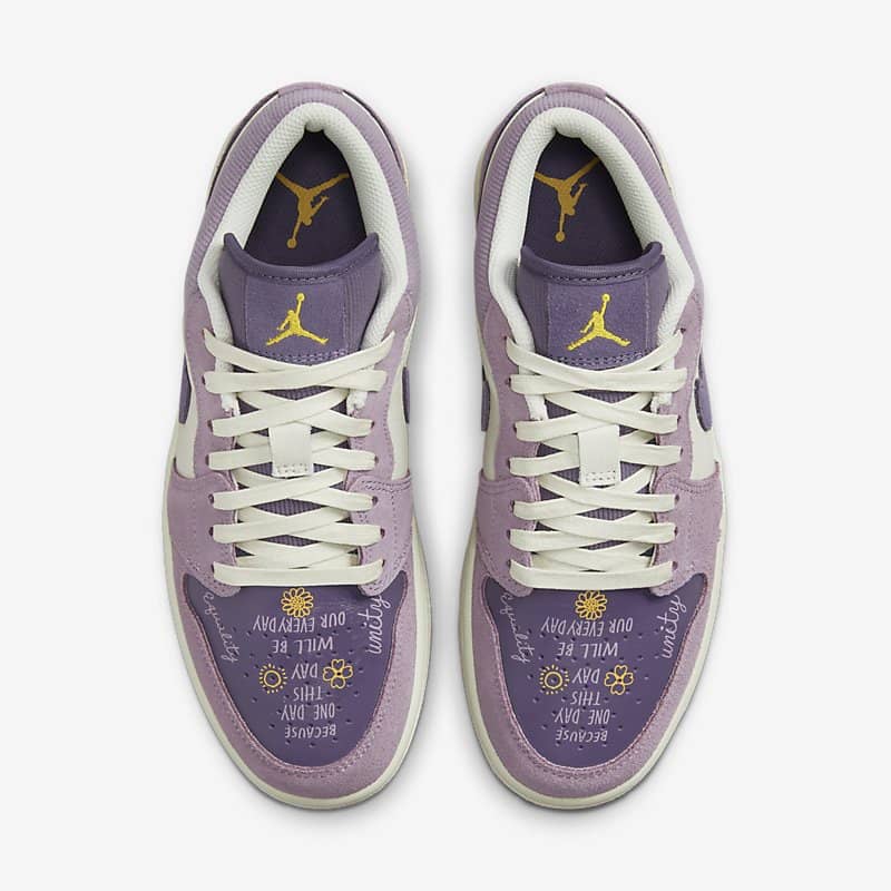 Womens Air Jordan 1 Low Unity - International Womens Day