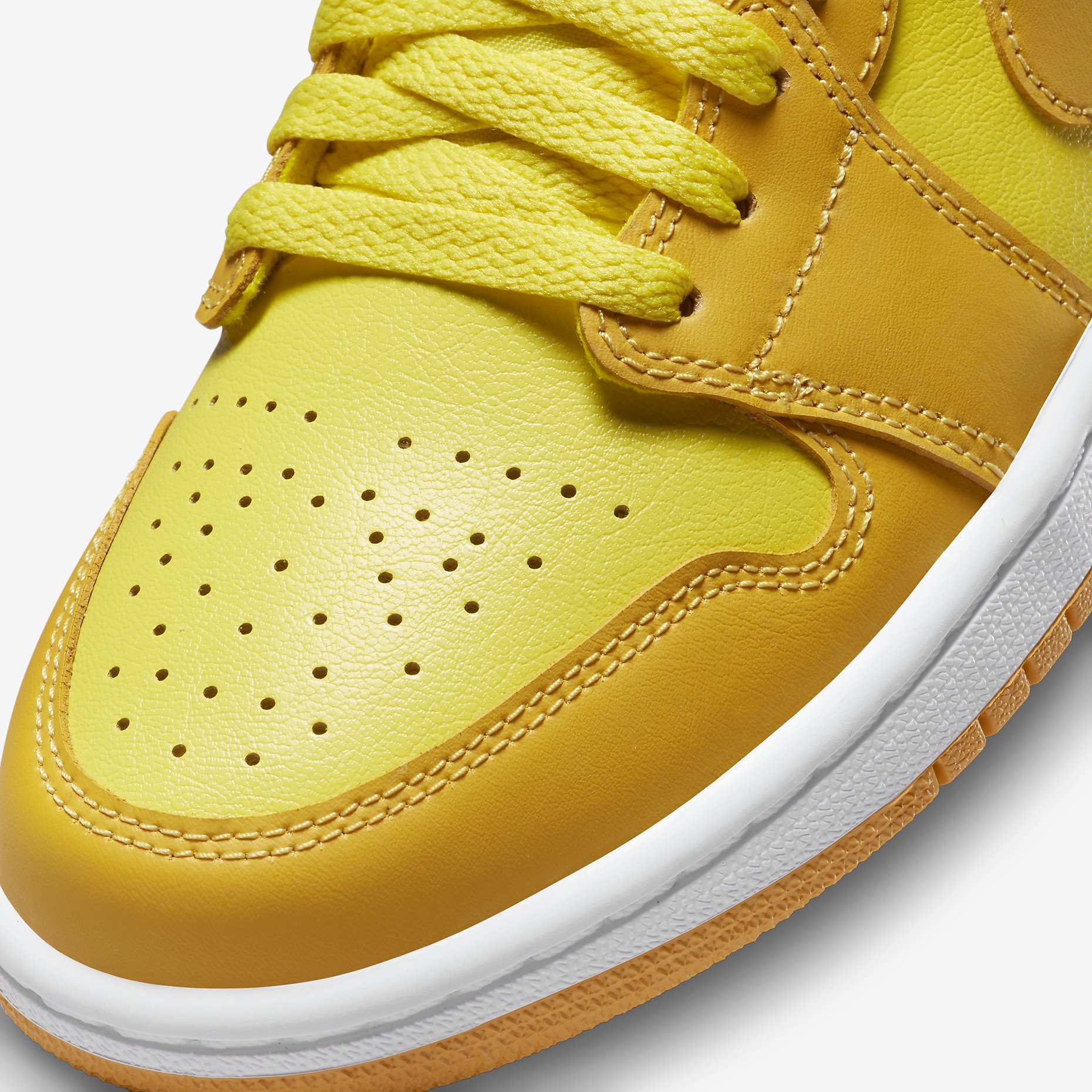 Womens Air Jordan 1 Low Yellow Strike DC0774-700 | More Sneakers
