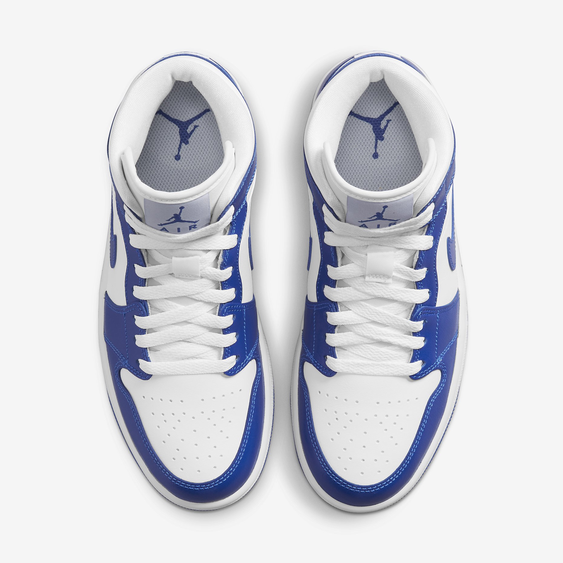 air jordan 1 mid hyper royal women's