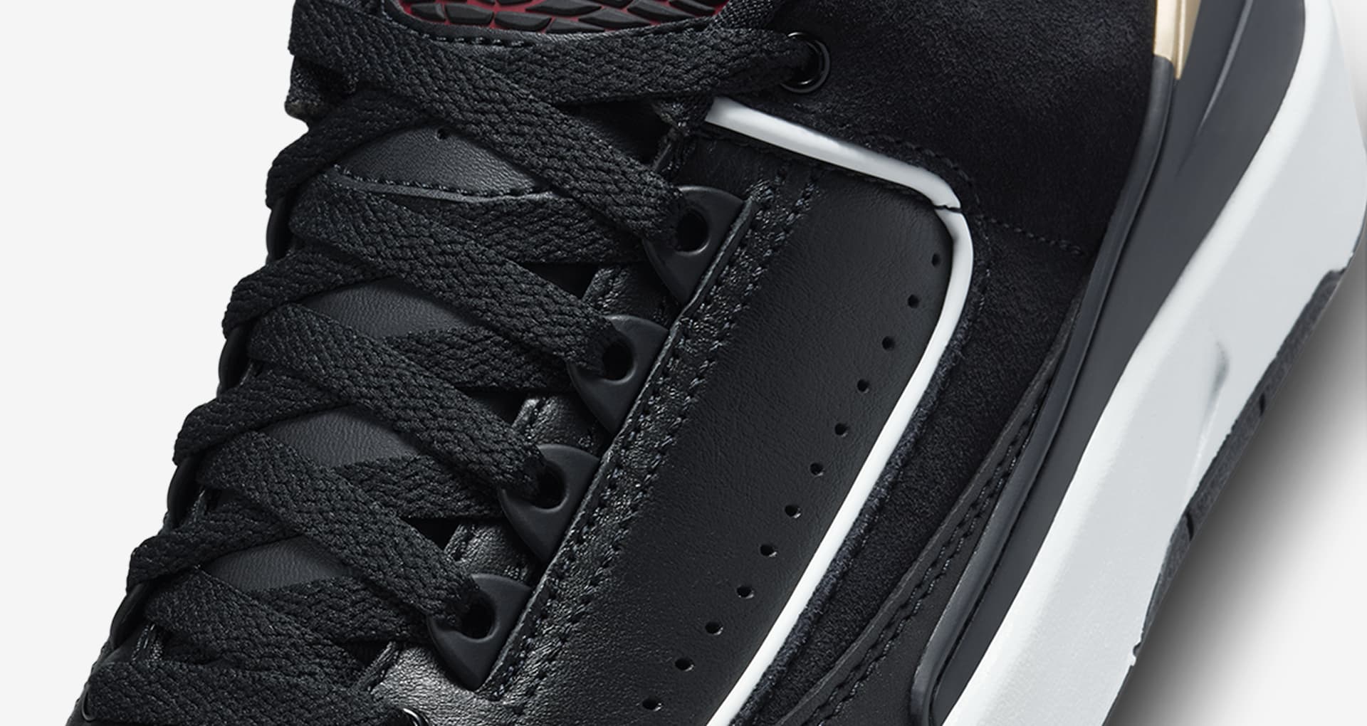 Womens Air Jordan 2 Retro Low Black Varsity Red DX4401-001 | More 