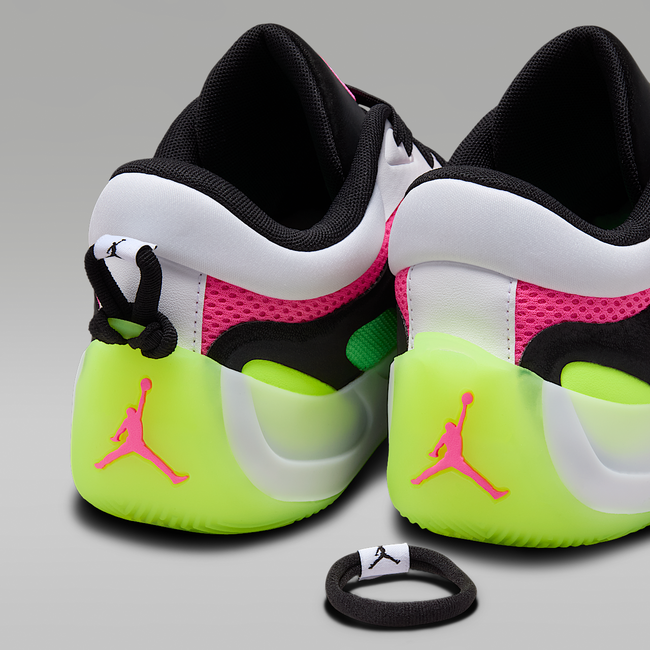 jordan lime green and pink
