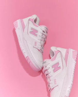 New balance ☆ BBW550BD Bubblegum Pink New Balance 550 White Bubblegum Pink (W) - BBW550BD
