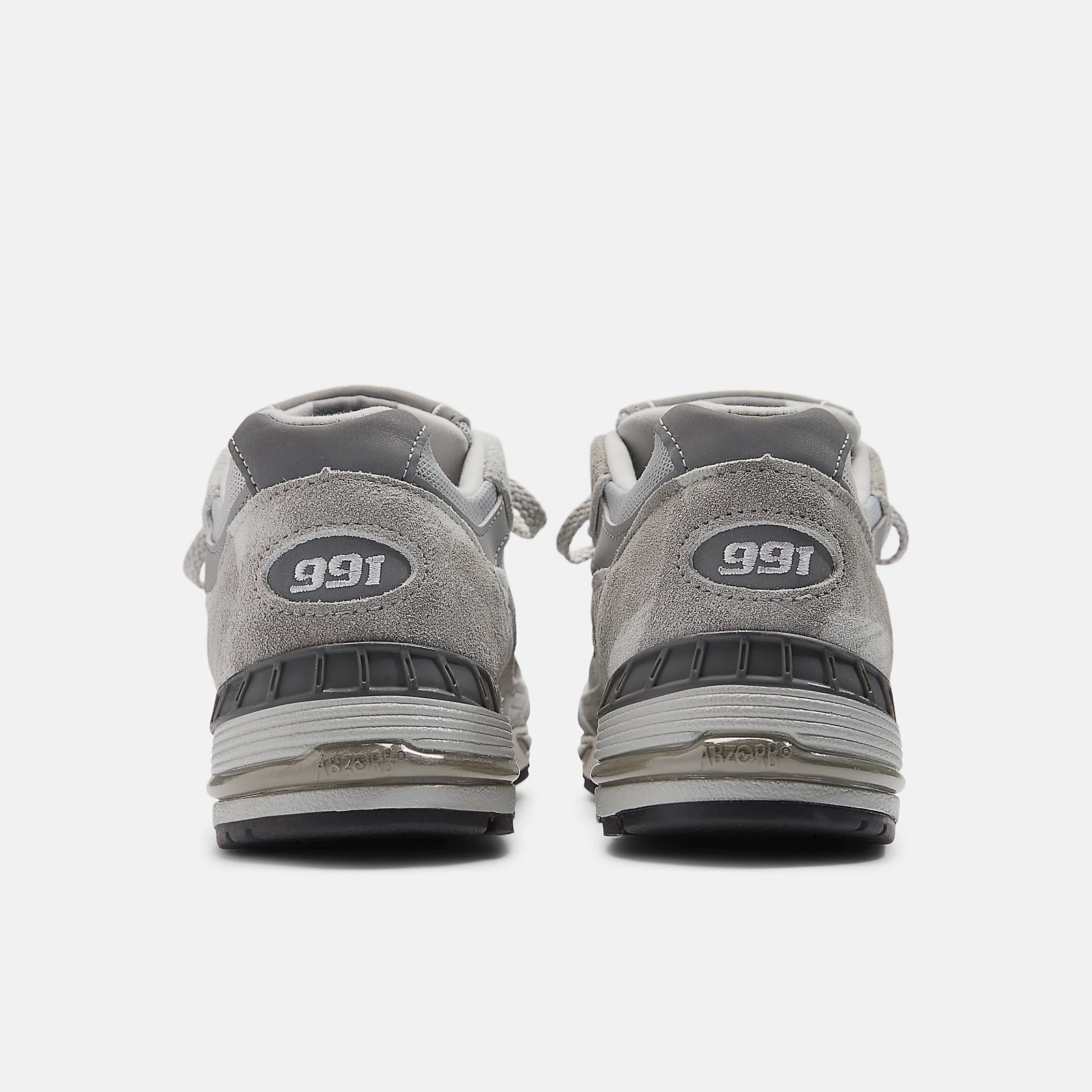 Womens New Balance 991v1 Pigmented Washed Grey - Made in UK