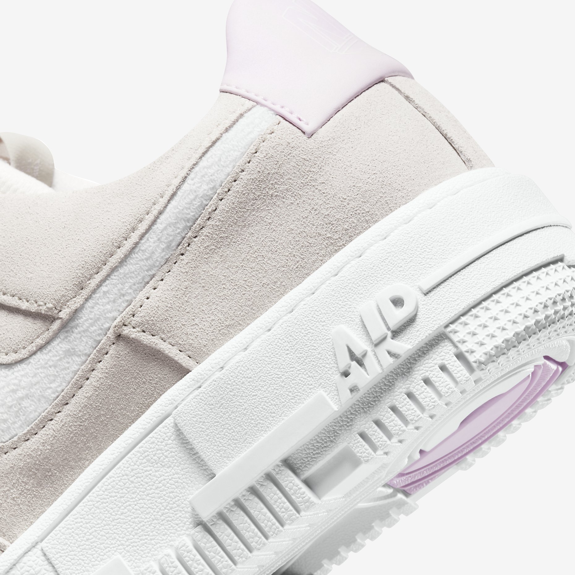 nike air force pixel rose
