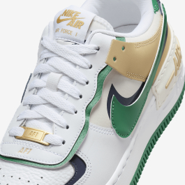 Womens Nike Air Force 1 Shadow White Malachite Sesame DZ1847-102 | More  Sneakers
