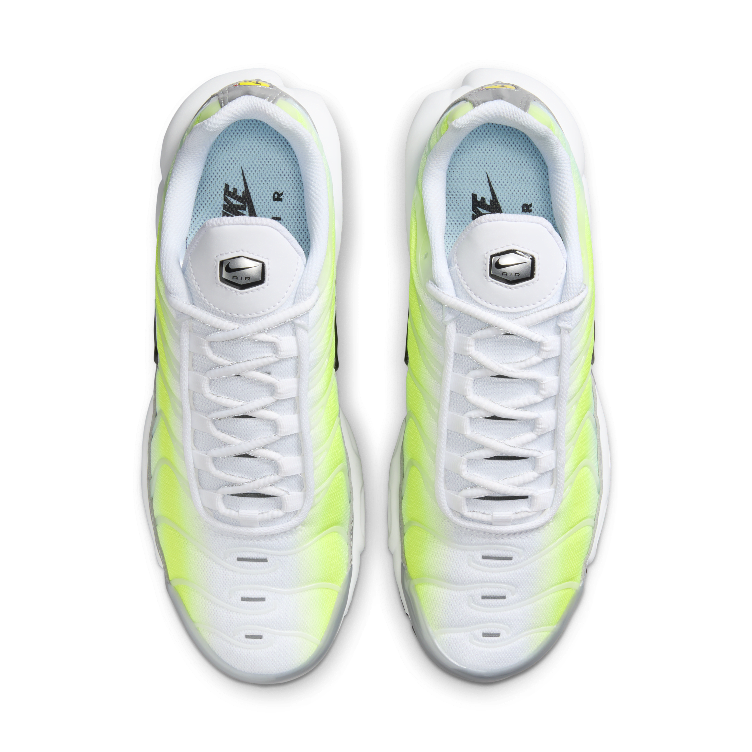 NIKE★WMNS AIR MAX PLUS★WHITE/CYBER/GLACIER BLUE/BLACK Womens Nike Air Max Plus White Cyber Glacier Blue HJ9574-100