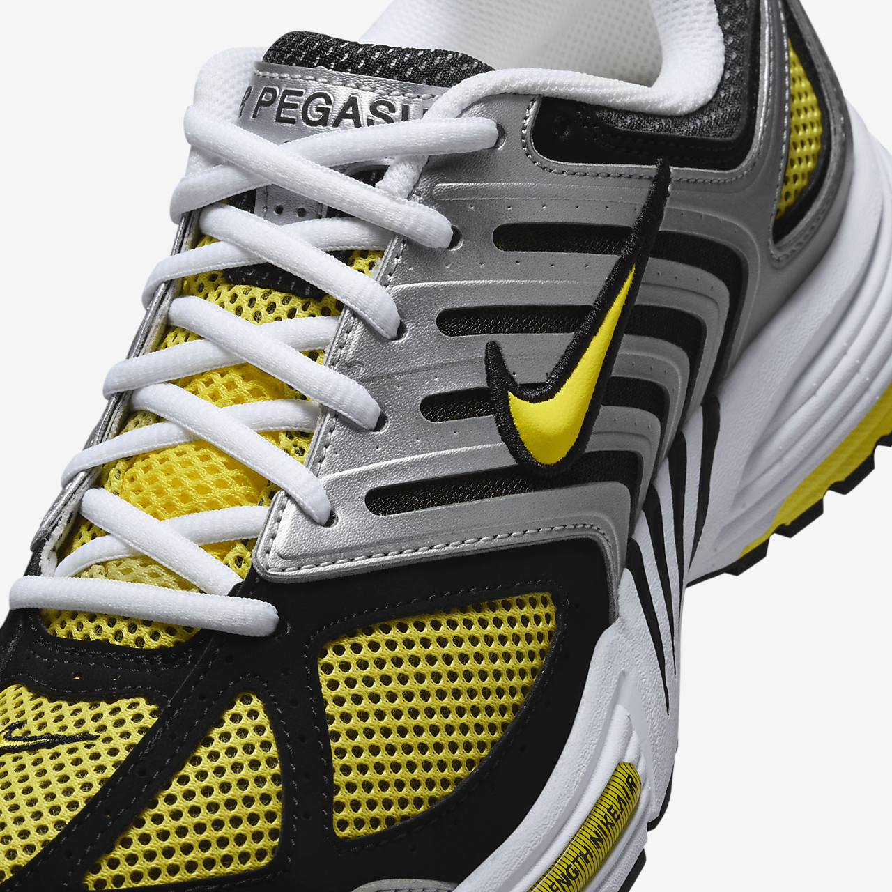 Womens Nike Air Pegasus 2K5 Metallic Silver Opti Yellow  display picture 3