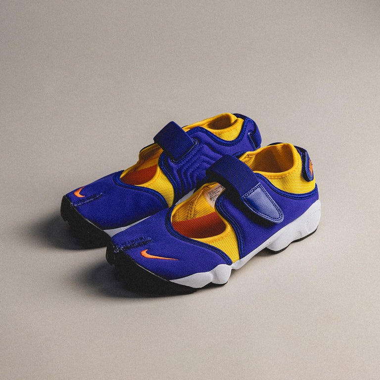 Womens Nike Air Rift Breathe Concord Varsity Maize FZ4749