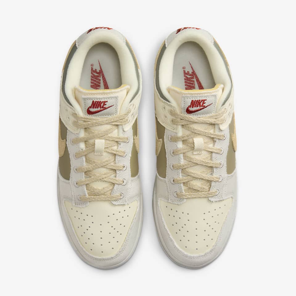 Womens Nike Dunk Low Sesame Alabaster FZ4341-100 | More Sneakers