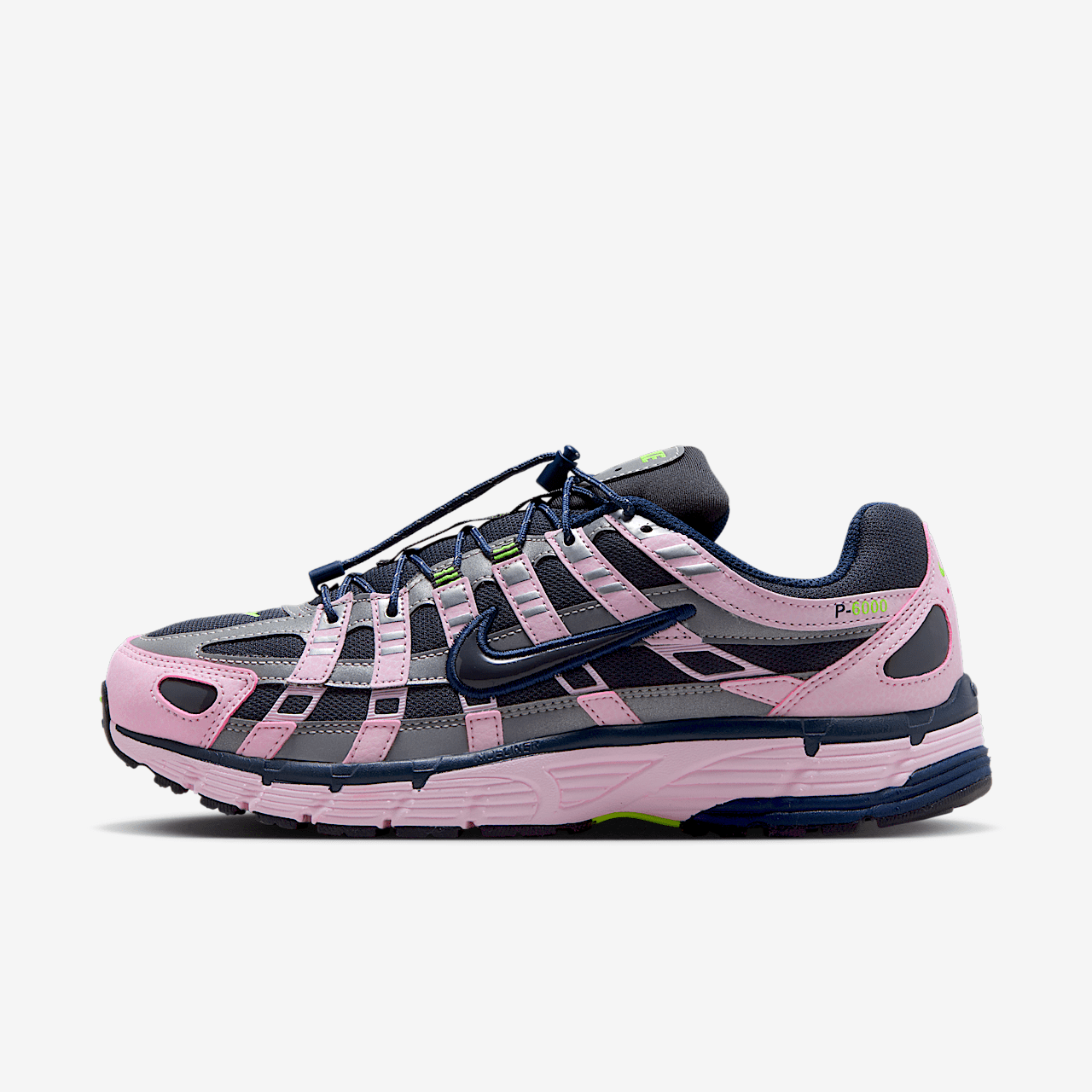 Womens Nike P-6000 Pink Foam Armoury Navy HV2521-600 | More Sneakers