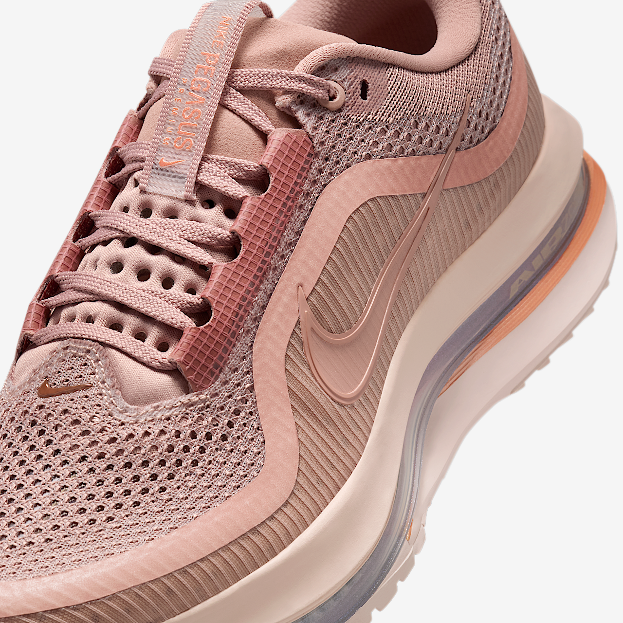 Womens Nike Pegasus Premium Metallic Rose Gold HQ2593-603 | More