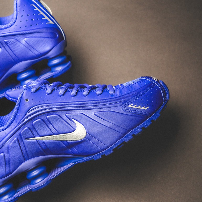 Womens Nike Shox R4 Racer Blue HJ7303-445 | More Sneakers