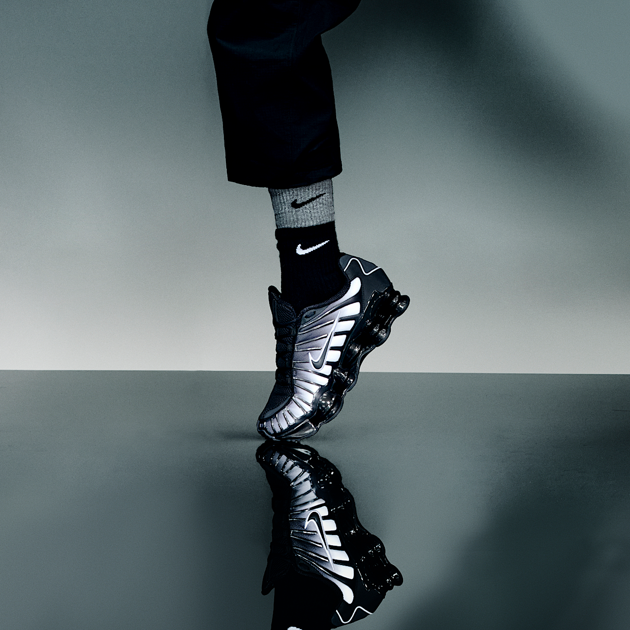 Womens Nike Shox TL Fade Off-Noir White IH1336-002 | More Sneakers