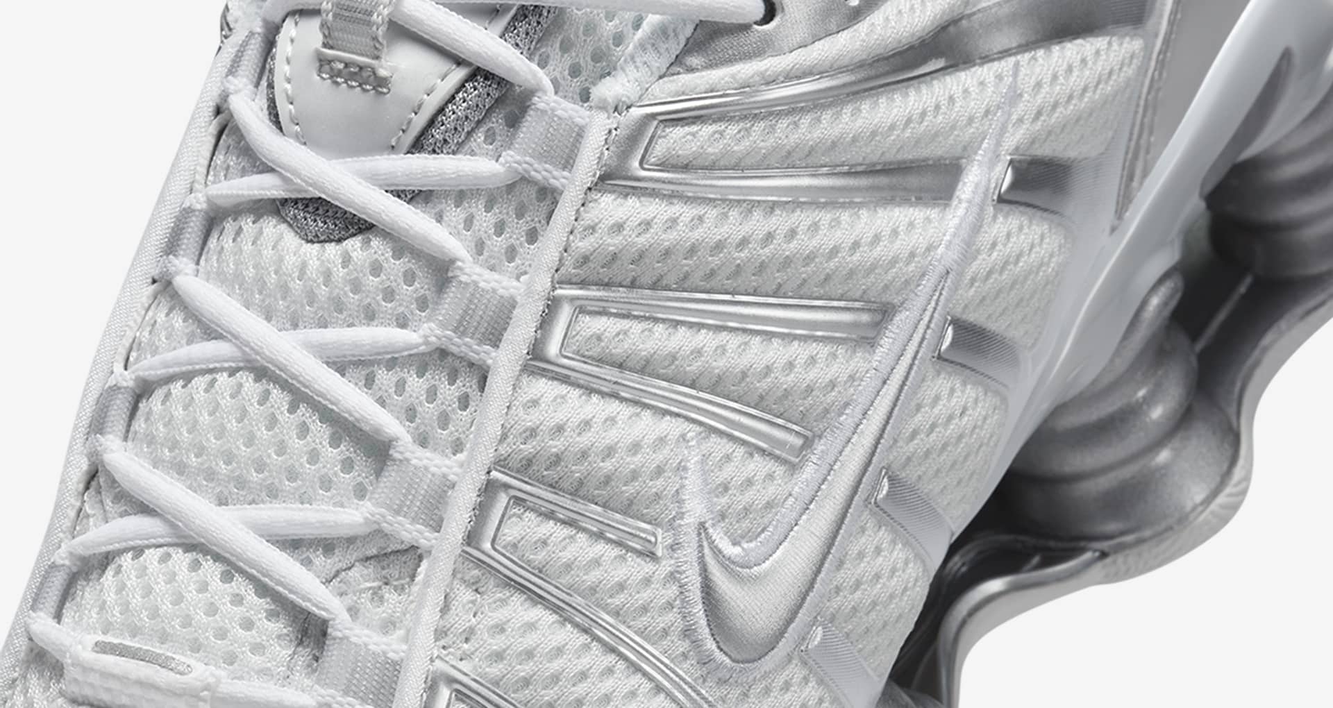 NIKE ☆ Shox TL Women’s White Chrome Nike Shox TL Women's Shoes. Nike.com