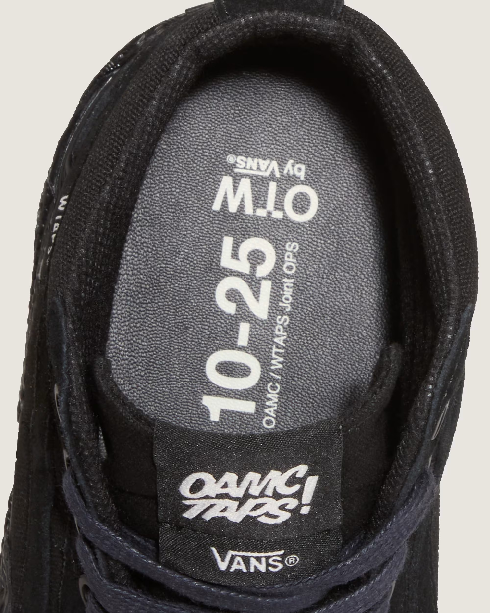 WTAPS x OAMC x Vans OTW Sk8-Hi GL Lug Black VN000MYGCJI | More 