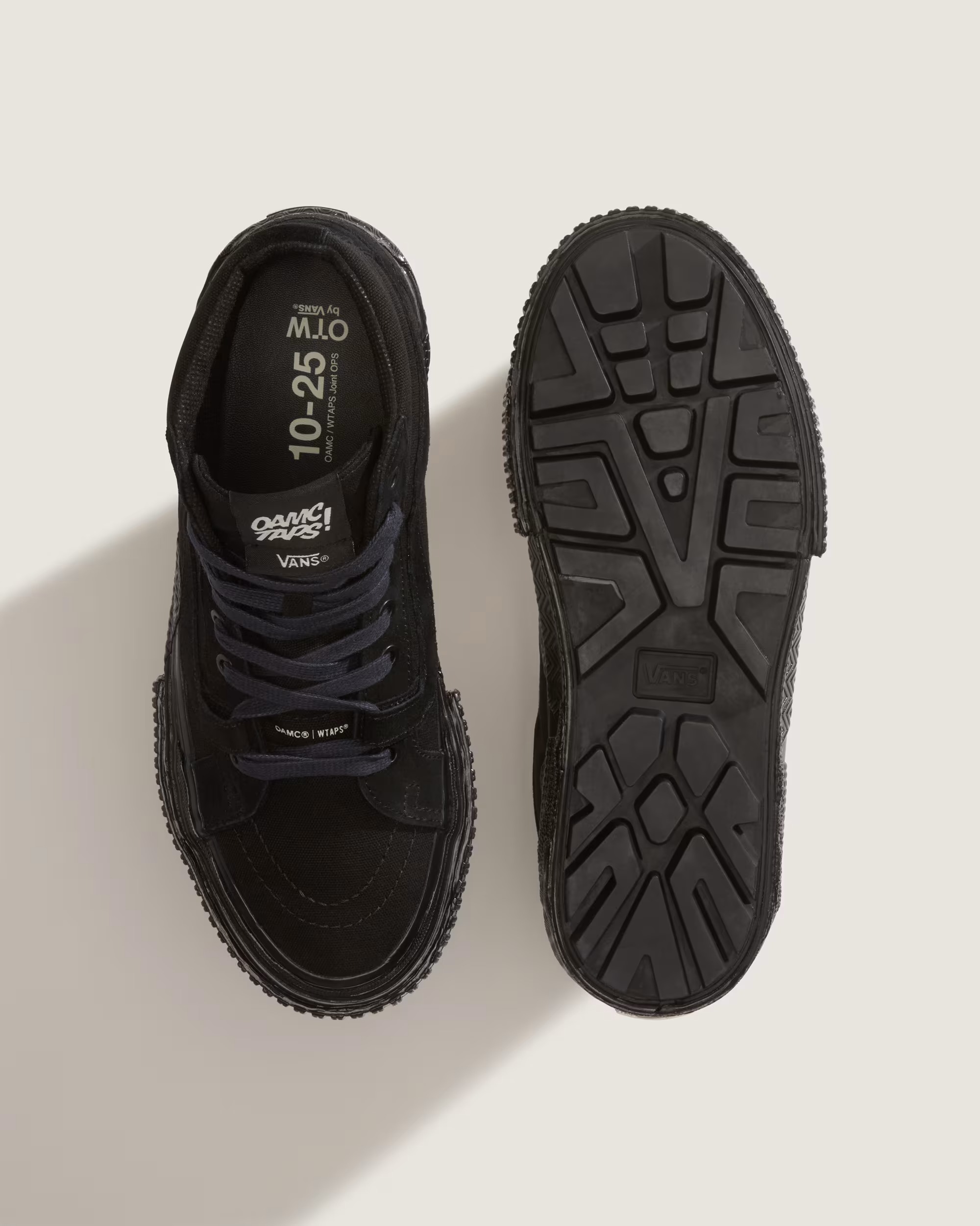 WTAPS x OAMC x Vans OTW Sk8-Hi GL Lug Black VN000MYGCJI | More