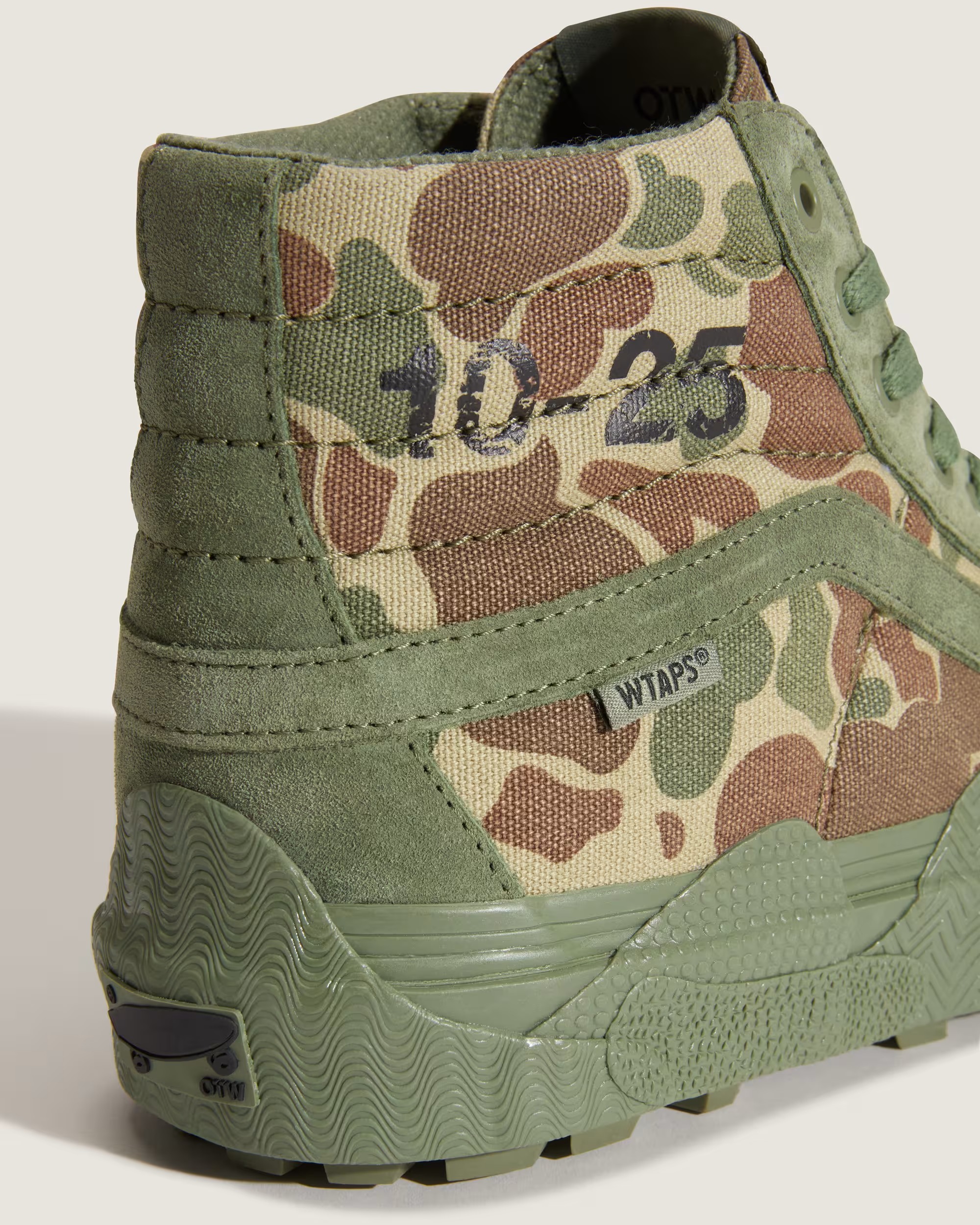 WTAPS x OAMC x Vans OTW Sk8-Hi GL Lug Green Camo VN000MYGDP0 
